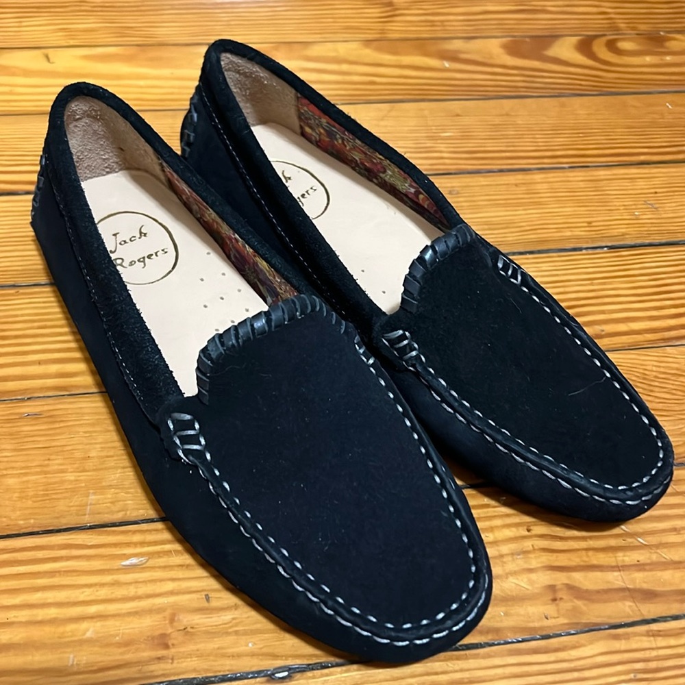 9B Suede Jack Roger’s driving mocassins